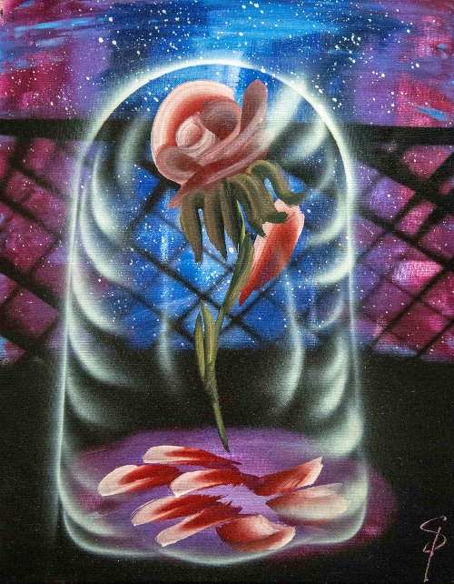 Beauty and Beast Enchanted Rose